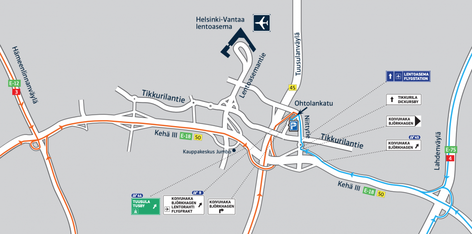 Lentoparkki Oy Tikkurilantie 151, 01530 Vantaa